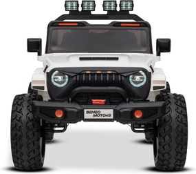 Jipe elétrico para crianças OFFRIDE 4x4 2 Lugares 24V bateria de litio, Rodas Grandes EVA com suspensão nas rodas traseiras, controlo remoto, luzes LE