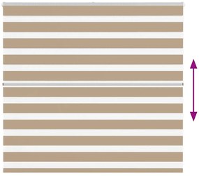 Cortina de zebra 155x100 cm largura do tecido 150,9cm poliéster