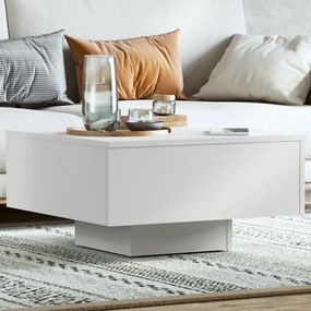 806885 vidaXL Mesa de centro 60x60x31,5 cm contraplacado branco