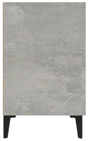 Aparador 100x36x60 cm derivados de madeira cinzento cimento