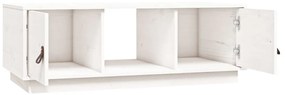 Mesa de centro 100x50x35 cm pinho maciço branco