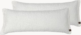 Almofadas em chenille artesanais Leilani, conjunto de 2
