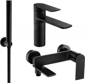 Mexen Zero Conjunto banheira R70, preto - 71103R70-70