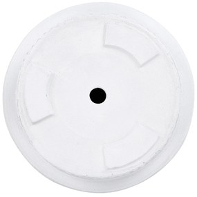 Vaso para plantas branco creme ⌀ 24 cm DARIA Beliani