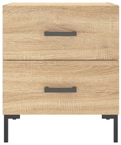 Mesa cabeceira 40x35x47,5 cm derivados madeira carvalho sonoma