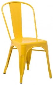 Pack 2 cadeiras Empilháveis LIX Amarelho Amarelho Intenso - Sklum