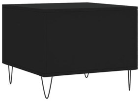 Mesa de centro 50x50x40 cm derivados de madeira preto