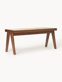 Bench Sissi with Viennese Wickerwork