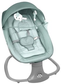 Cadeira baloiço para bebé eléctrico de lado a lado Winks Menta 2024
