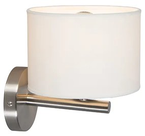 Candeeiro de parede moderno branco redondo - VT 1 Moderno