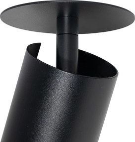 Foco embutido moderno preto GU10 50mm - Chels