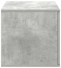 Armário de Armazenamento vidaXL Cinza Concreto 108x41x40 cm Madeira de