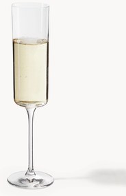 Copos de champanhe de cristal Xavia, conjunto de 4