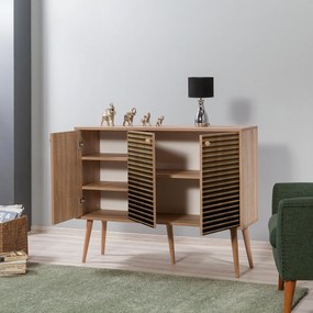 Console Mega – Carvalho Sonoma – 120x90x36 cm