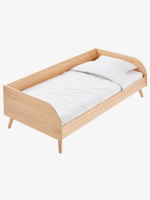 Sofá-cama Montessori, para criança, Confetes castanho medio liso