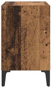Criado Mudo Madeira Antiga 40x30x50 cm Madeira Engenheirada