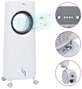 Refrigerador do ar 2-em-1 móvel 80 W
