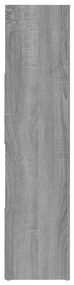Estante/divisória 105x24x102 cm cinzento sonoma