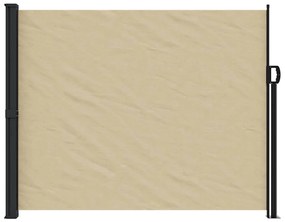 Toldo lateral retrátil 160x600 cm bege