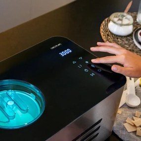 Máquina de fazer gelado Gelacy 1500 Touch compressor de 1,5 litros de capacidade e controle touch