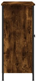 Aparador 100x33x75 cm derivados de madeira carvalho fumado