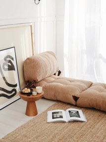 Poltrona-Cama "Copenhagen" - Camel - Design Moderno