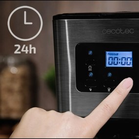 Máquina de café de filtro Coffee 66 Smart para 12 chávenas, com acabamentos em aço inoxidável e intensificador de aroma