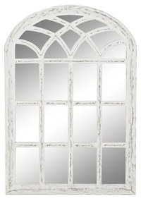 Espelho de Parede Dkd Home Decor Branco Cristal Madeira Mdf (81 X 3 X 121.5 cm)