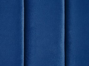 Sofá de 3 lugares em veludo azul escuro ARVIKA Beliani