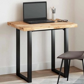 vidaXL Tampo de mesa retangular 100x60x4 cm madeira de acácia maciça