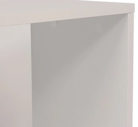 Móvel de TV Zigzag – Branco – 120 cm x 40 cm x 30 cm