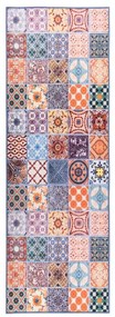 vidaXL Tapete/passadeira 80x250 cm mosaicos