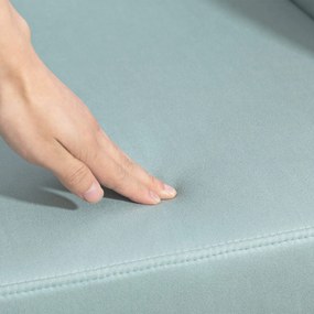 Poltrona Baloiço Estofada em Veludo Poltrona Baloiço Relax com Assento