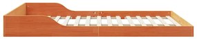 Estrutura da Cama Castanho-mel 140 x 210 cm