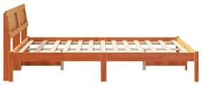 Estrutura da Cama Castanho-mel 120 x 200 cm