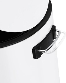 Caixote do lixo pequeno para casa de banho 3 litros Branco