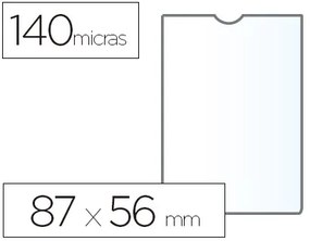 Bolsa Catálogo Esselte Plastico 140 Microns Medidas 87x56 mm