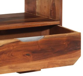 Móvel de TV 110x30x40 cm madeira de acácia maciça