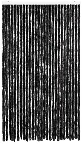 Cortina anti-insetos 118x220 cm chenille antracite