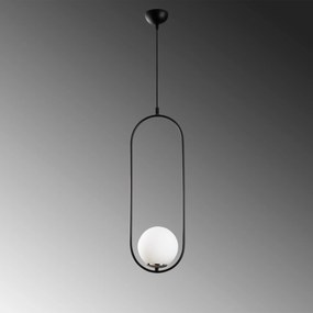 Chandelier Mudoni – Preto e Branco – 20 x 15 cm