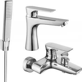 Mexen Axel R72 conjunto de banho, cromado - 73803R72-00