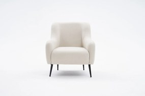 Sofá de 1 Lugar Revos – Creme – 80x83x78 cm