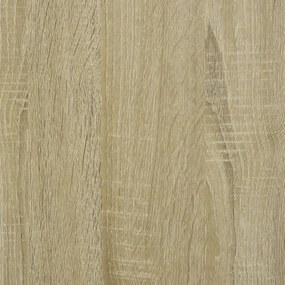 Mesa de apoio 40x30x75 cm derivados de madeira carvalho sonoma