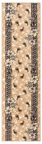 vidaXL Passadeira 100x400 cm polipropileno bege