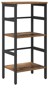 vidaXL Estante Madeira Antiga 40 x 29,5 x 81 cm Madeira processada