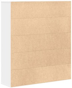 Estante 89x24x101,5 cm derivados de madeira branco