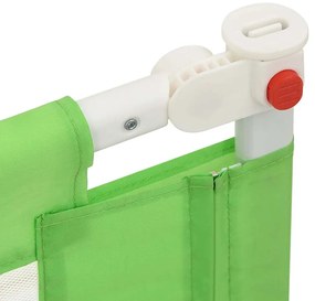 Barra de segurança p/ cama infantil tecido 90x25 cm verde