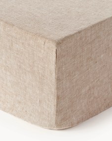 Lençol em linho com elástico boxspring Linna