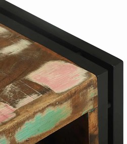 Aparador de Vinhos 46x35x27,5 cm Madeira Sólida Recuperada