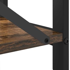 Estante Carvalho fumado 80 x 30 x 83 cm Aglomerado